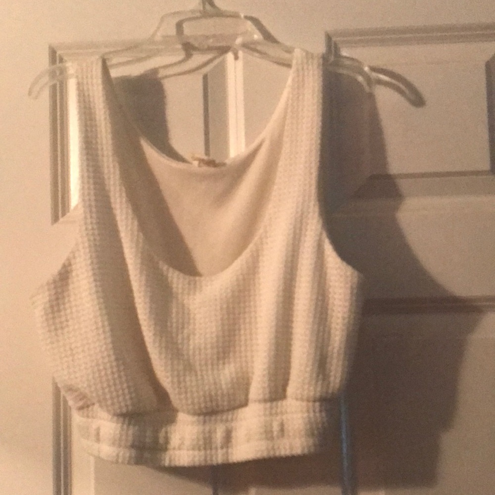 Boutique top from surf  gypsy in off white, fully lined